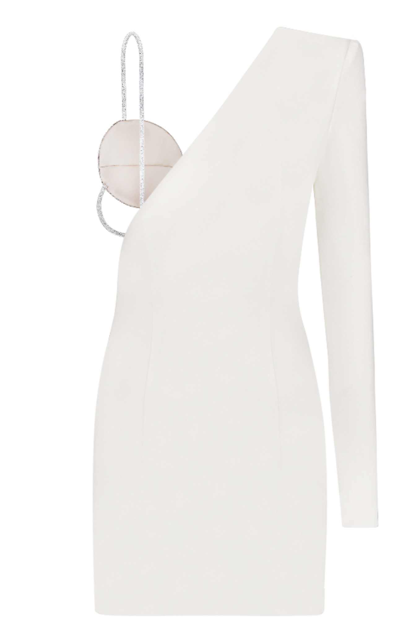 SPIRAL DRESS IVORY