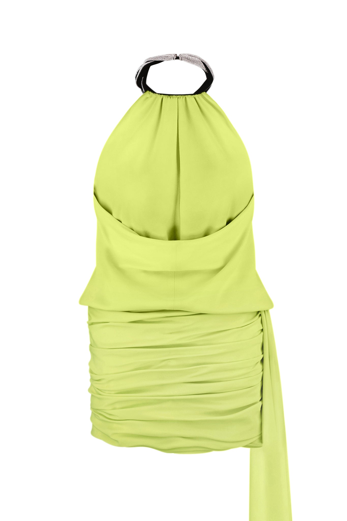 IRIS DRESS - Lime Green