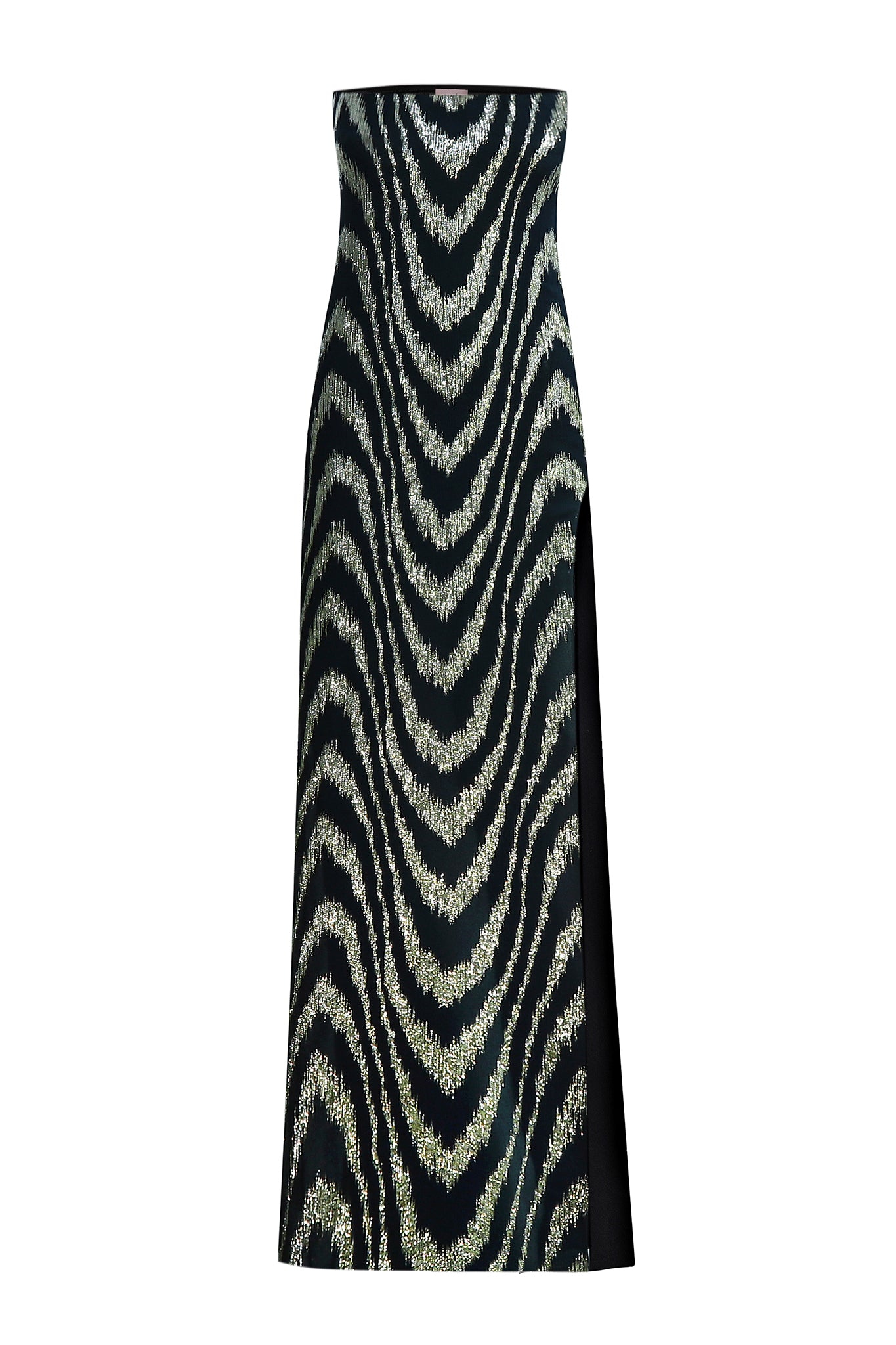 RANIA DRESS - Black and Gold