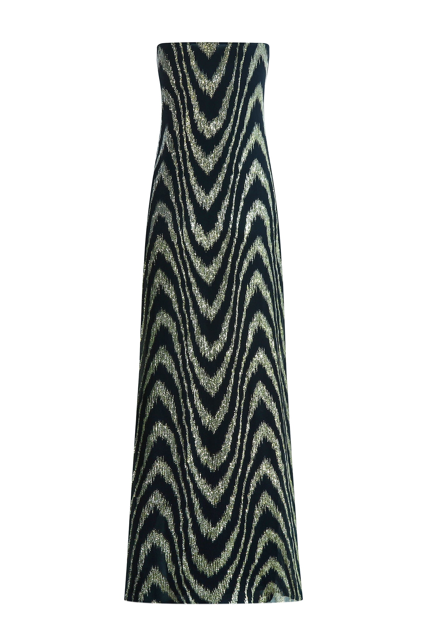RANIA DRESS - Black and Gold