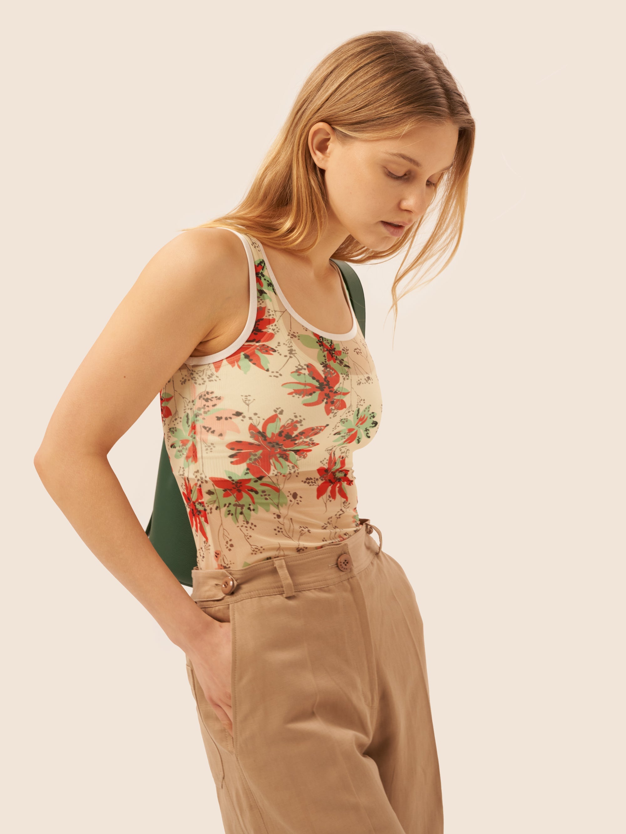 Floral Print Tank
