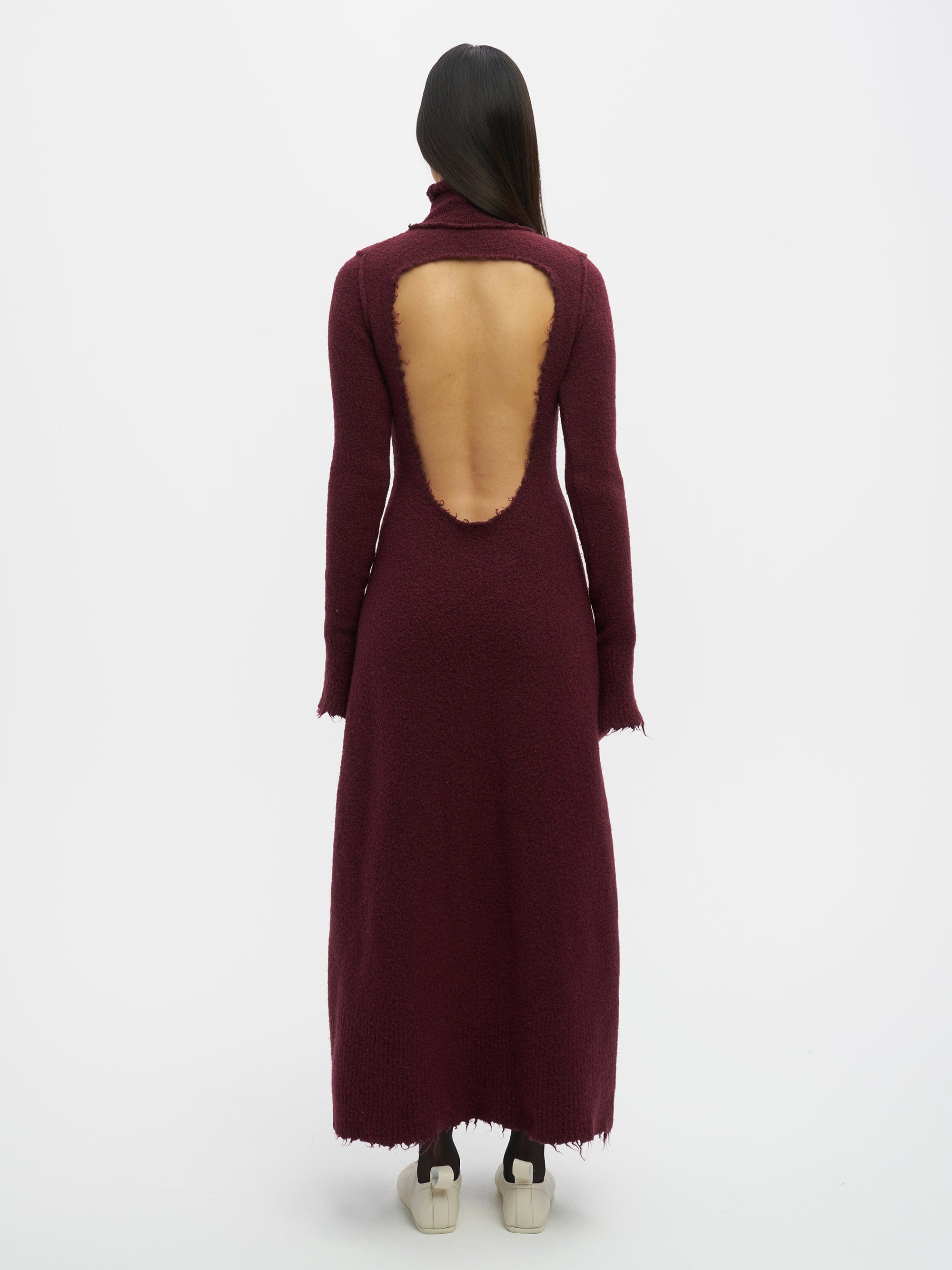 Boucle Maxi Dress