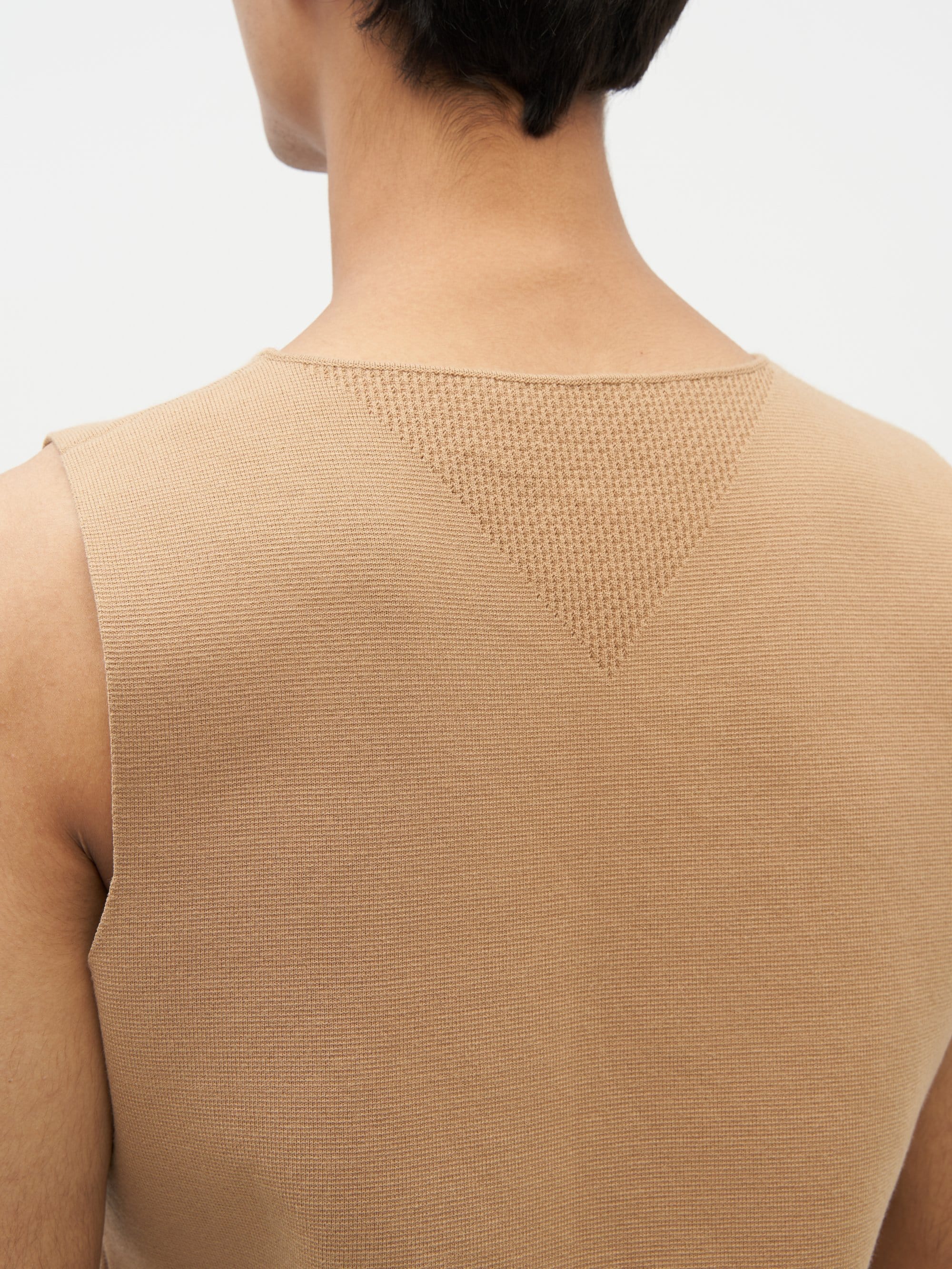 Essential Knit Tank Brown