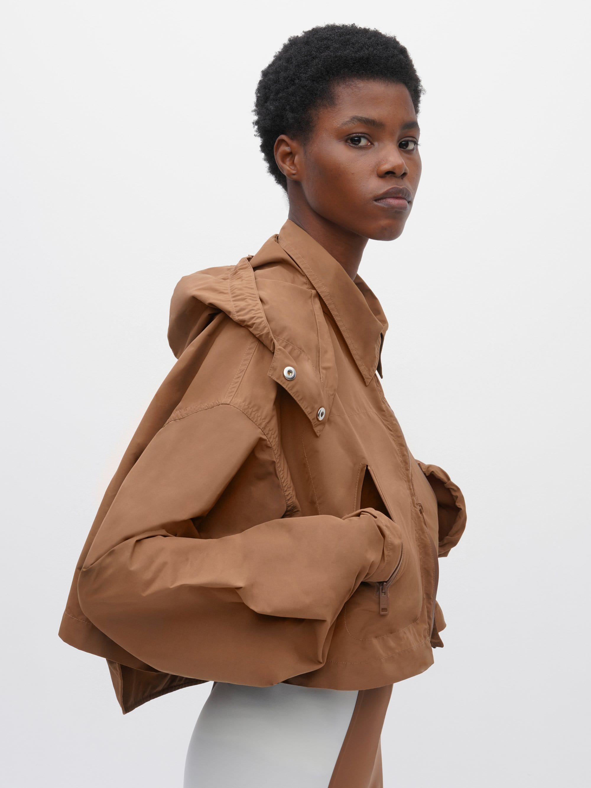 Cropped Parka
