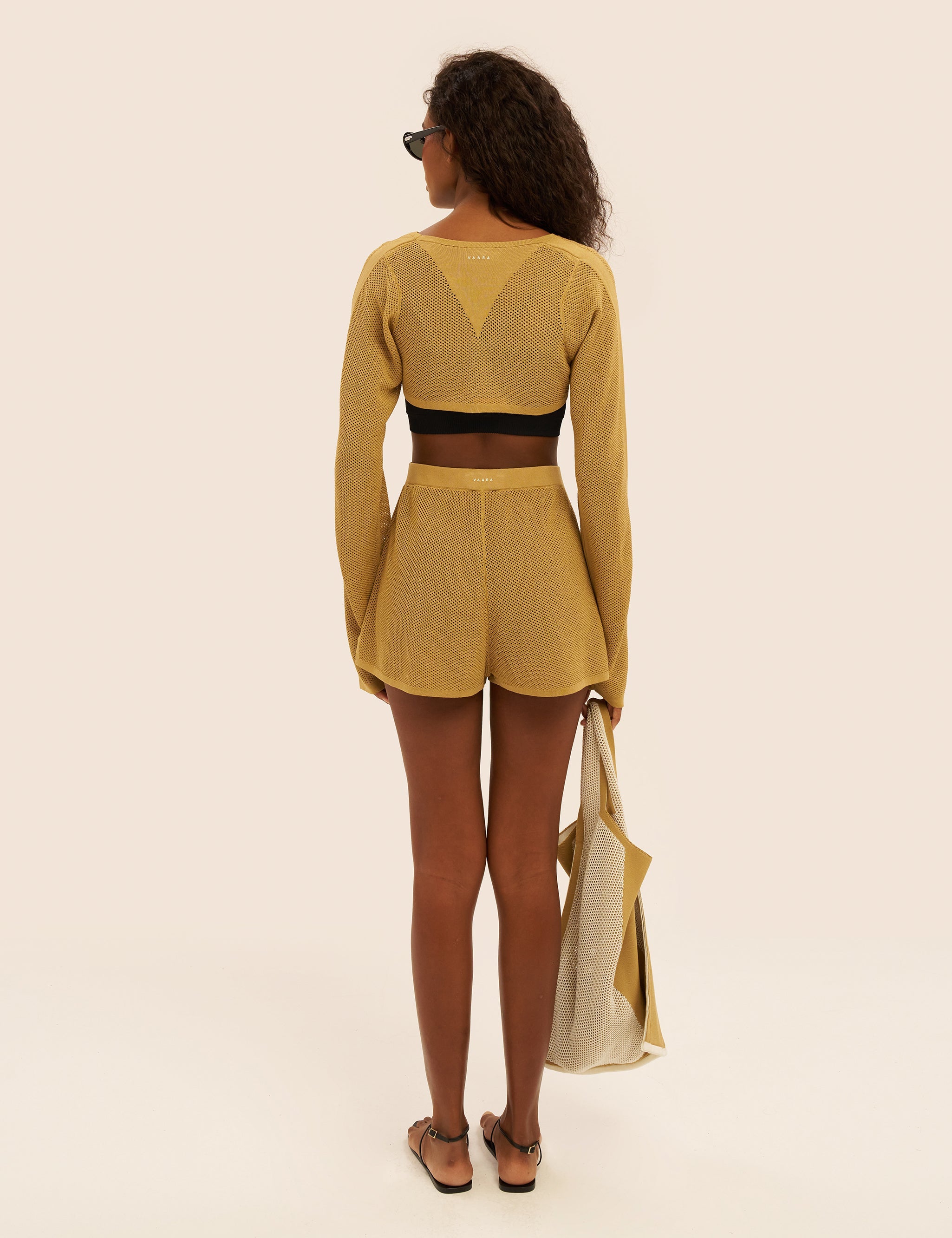 Knitted Mesh Cover Up