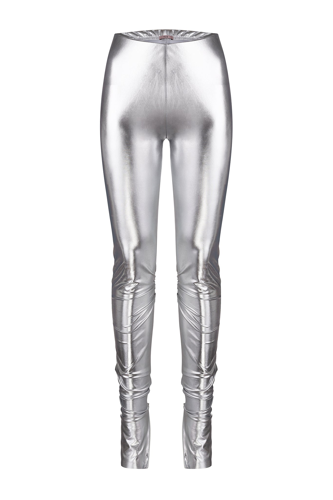 METALLIC LEGGINGS - Silver