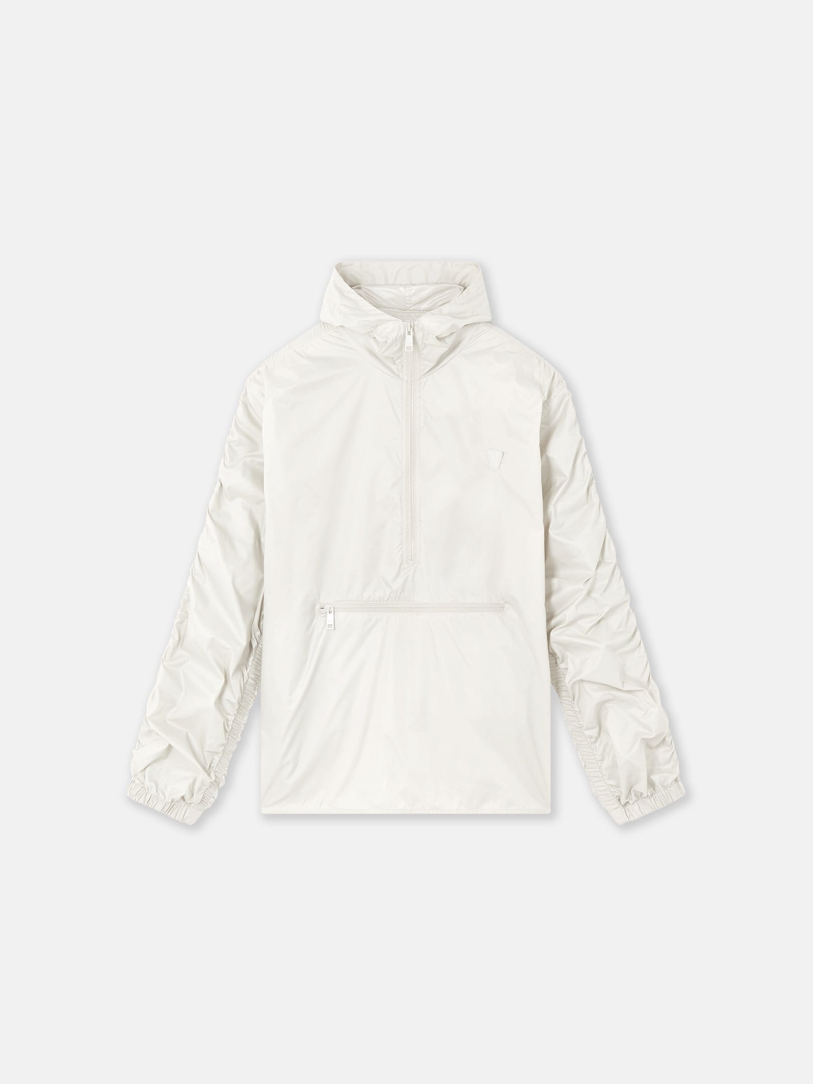 Ruched Anorak Ivory
