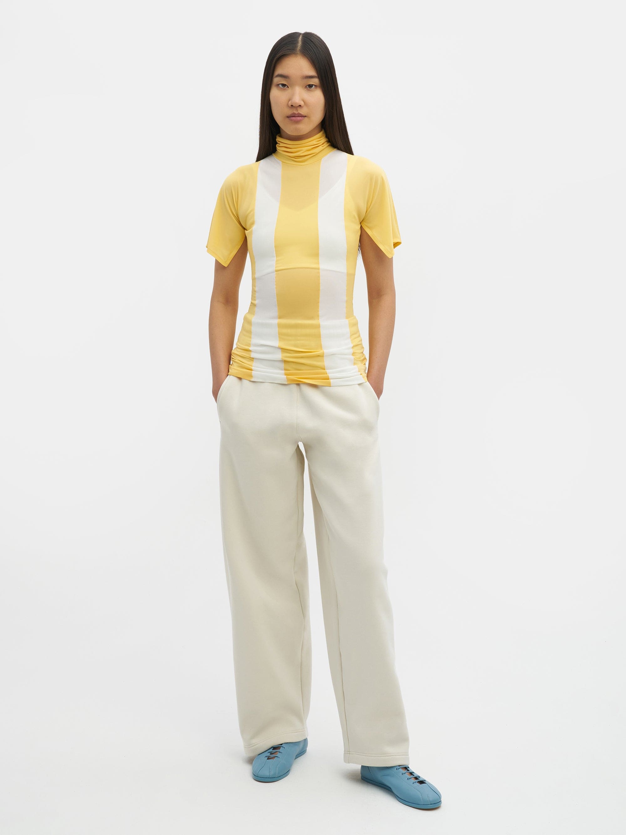 Bicolour Jersey Top