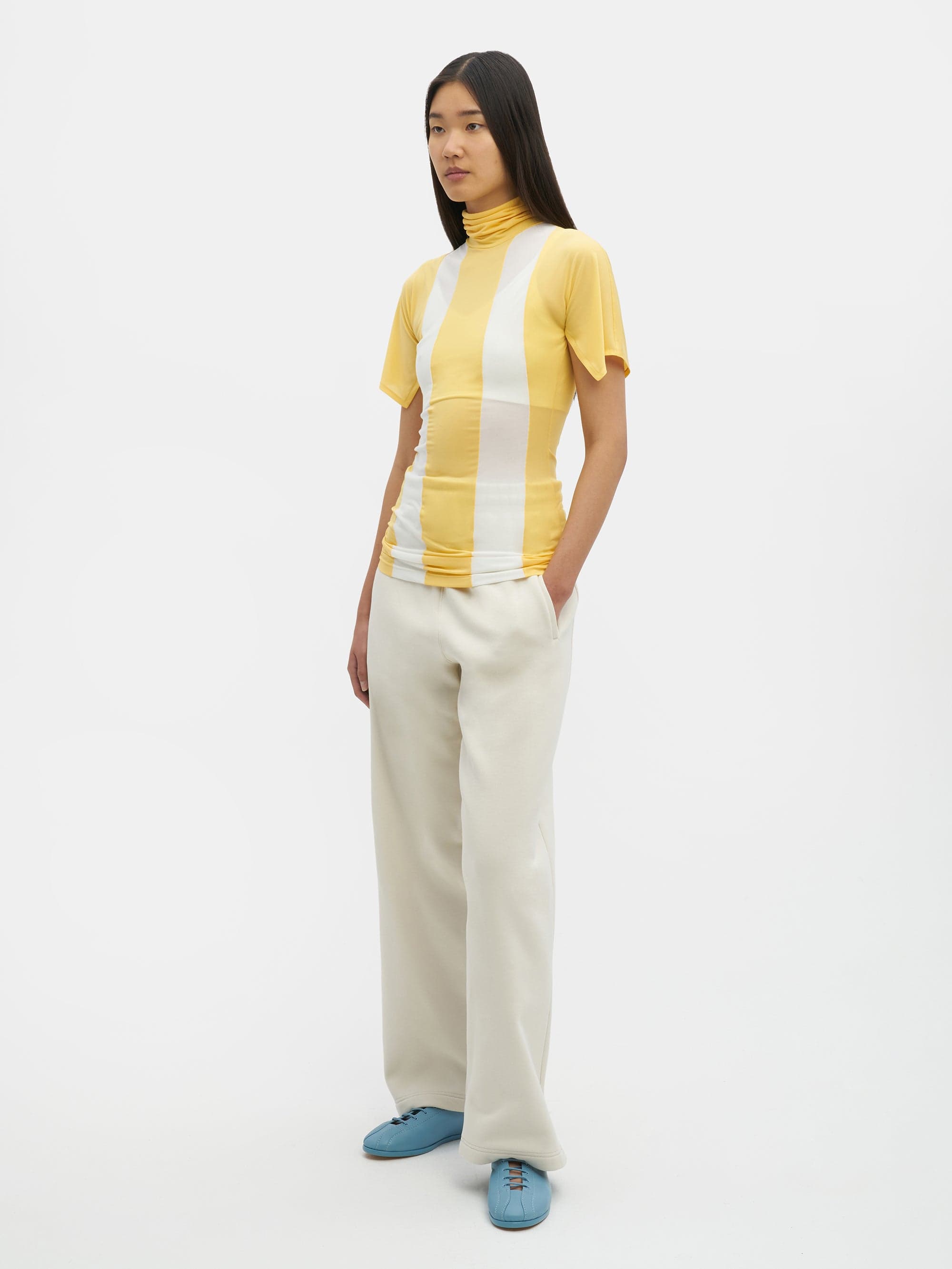 Bicolour Jersey Top
