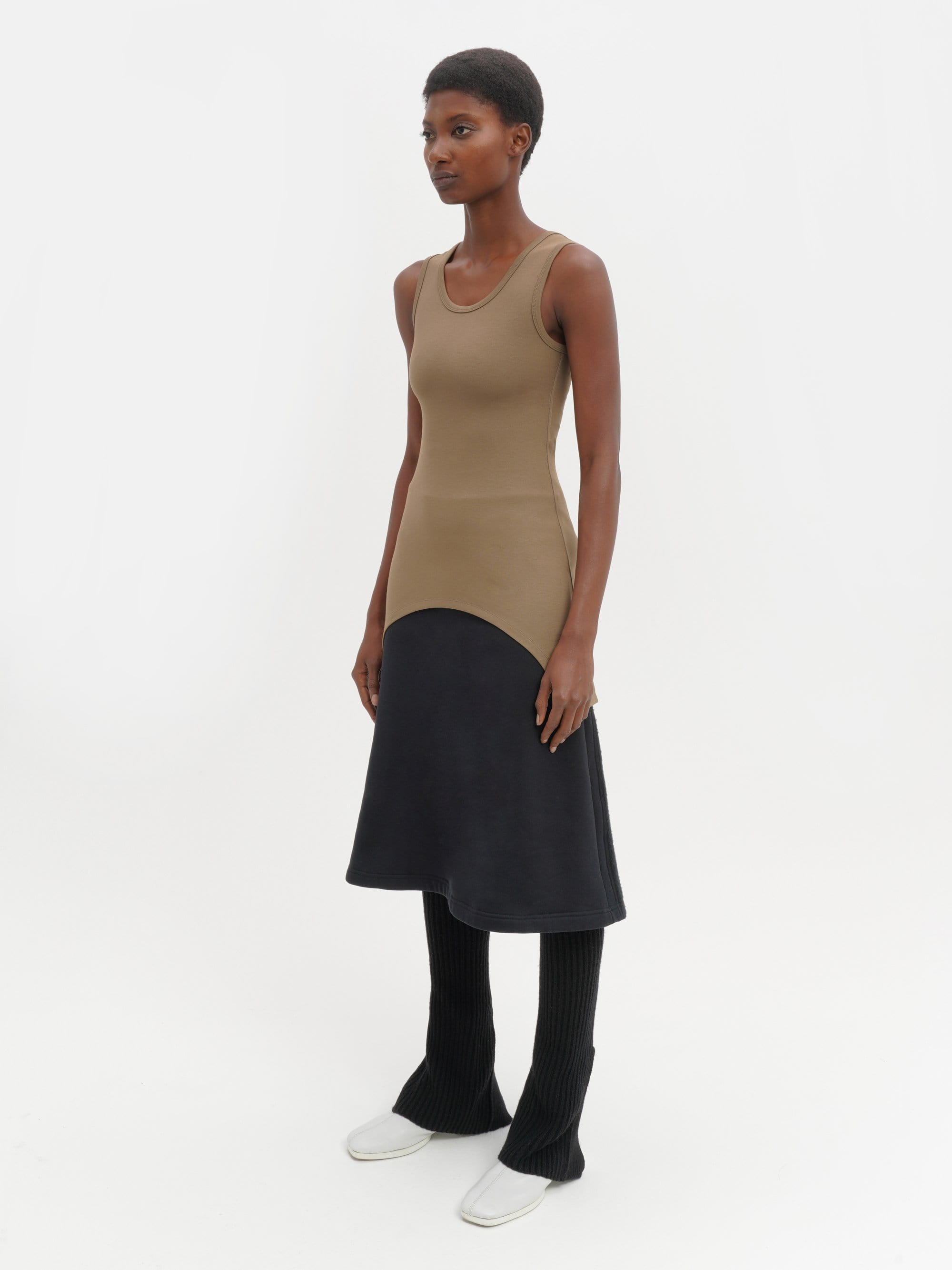 Sweat Skirt Black