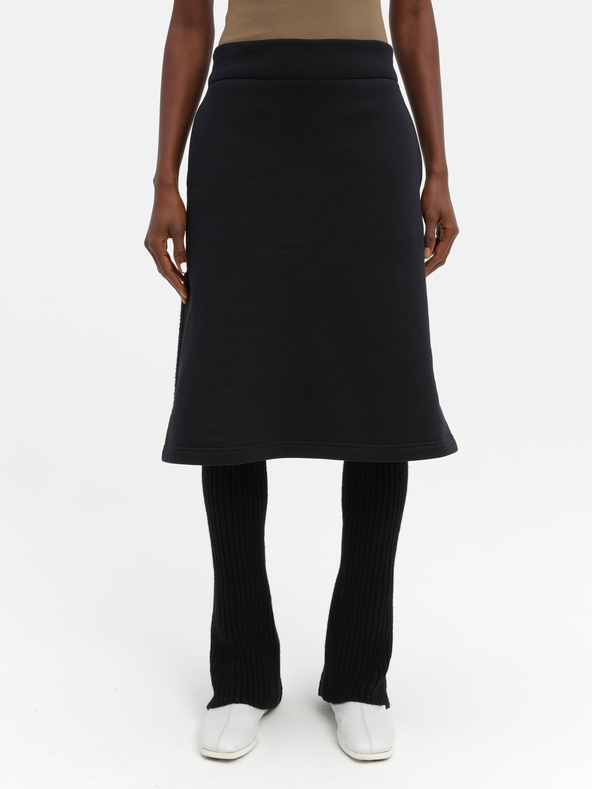 Sweat Skirt Black