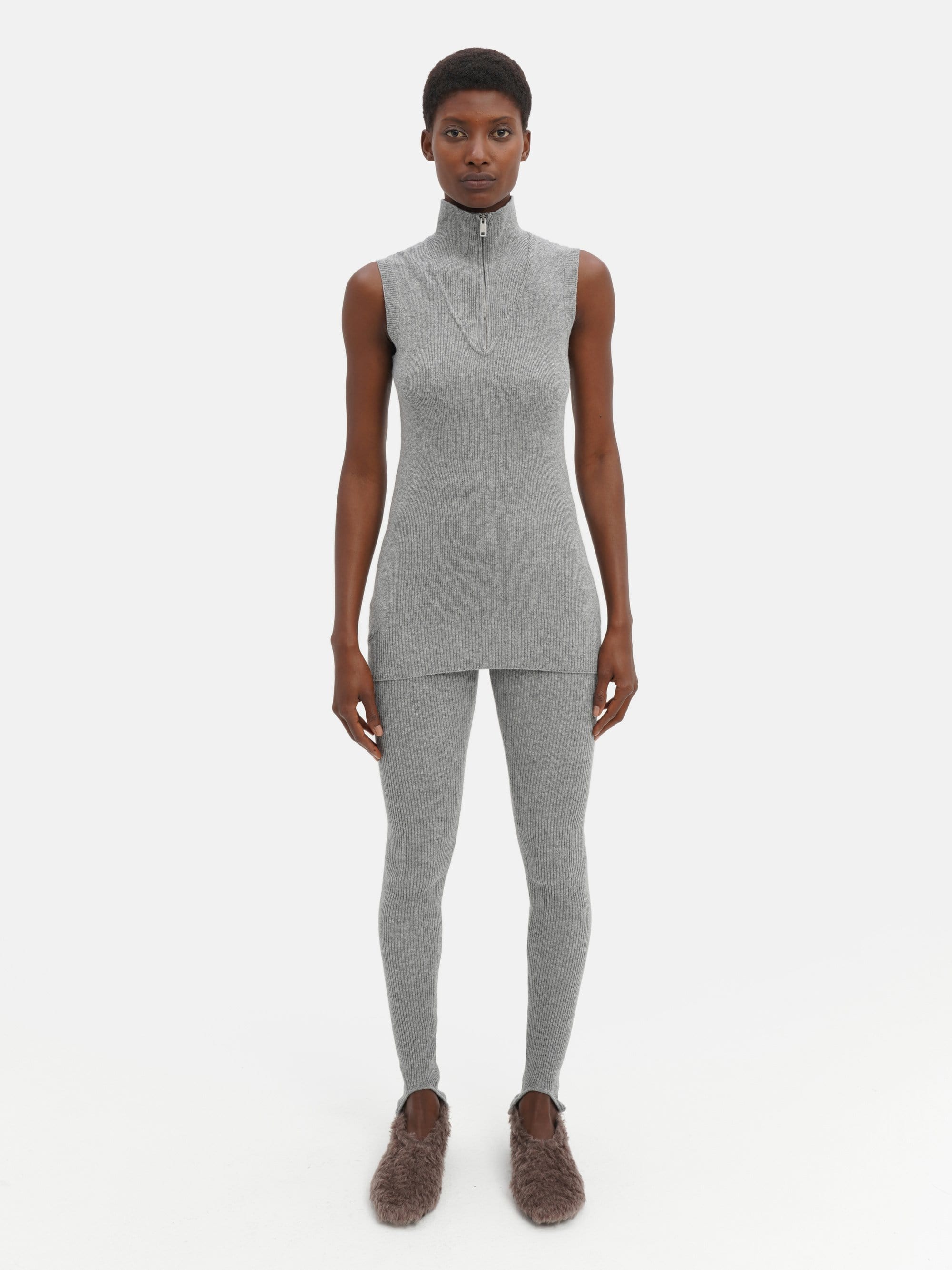 Rib Knit Vest