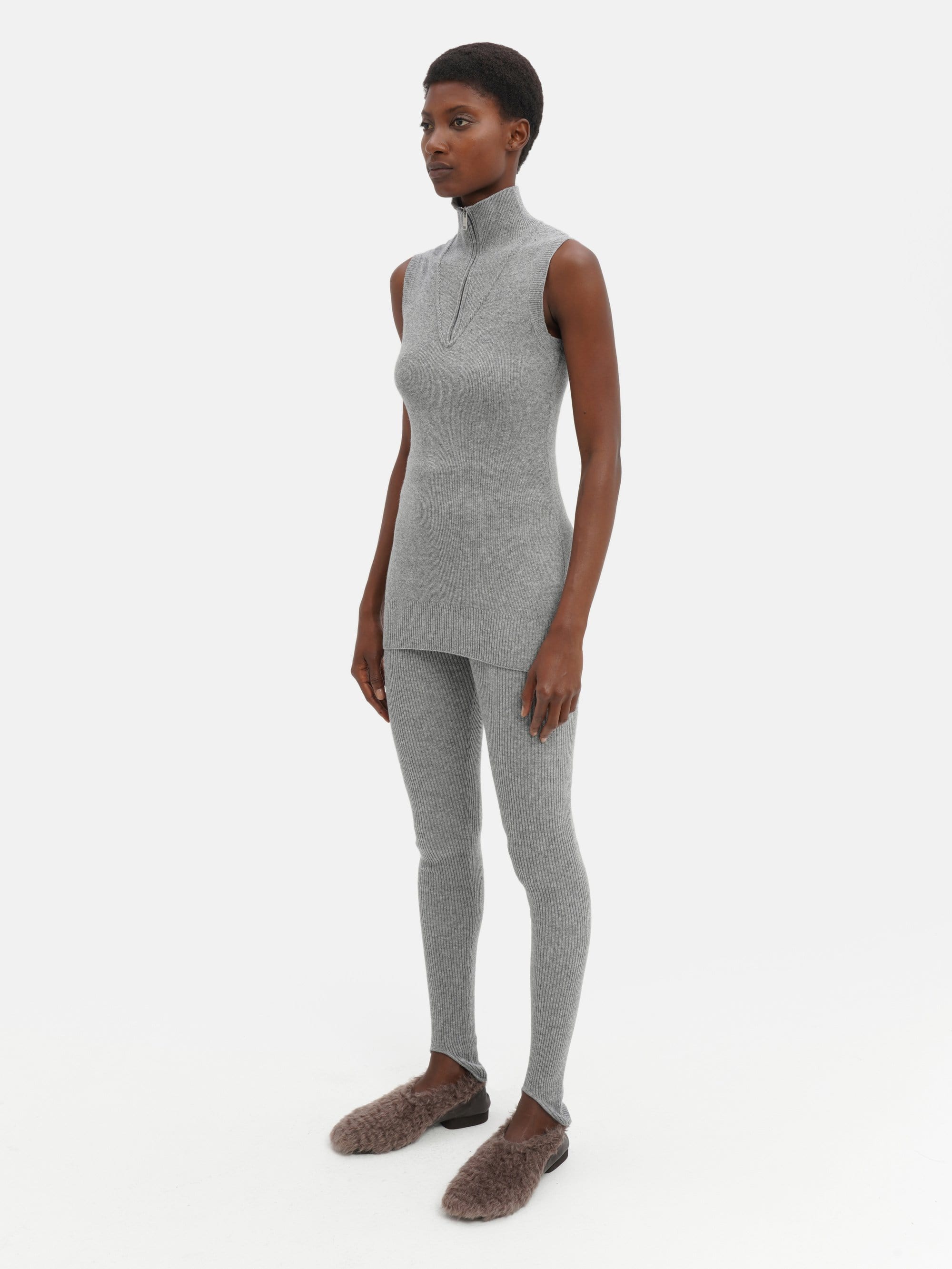 Rib Knit Vest