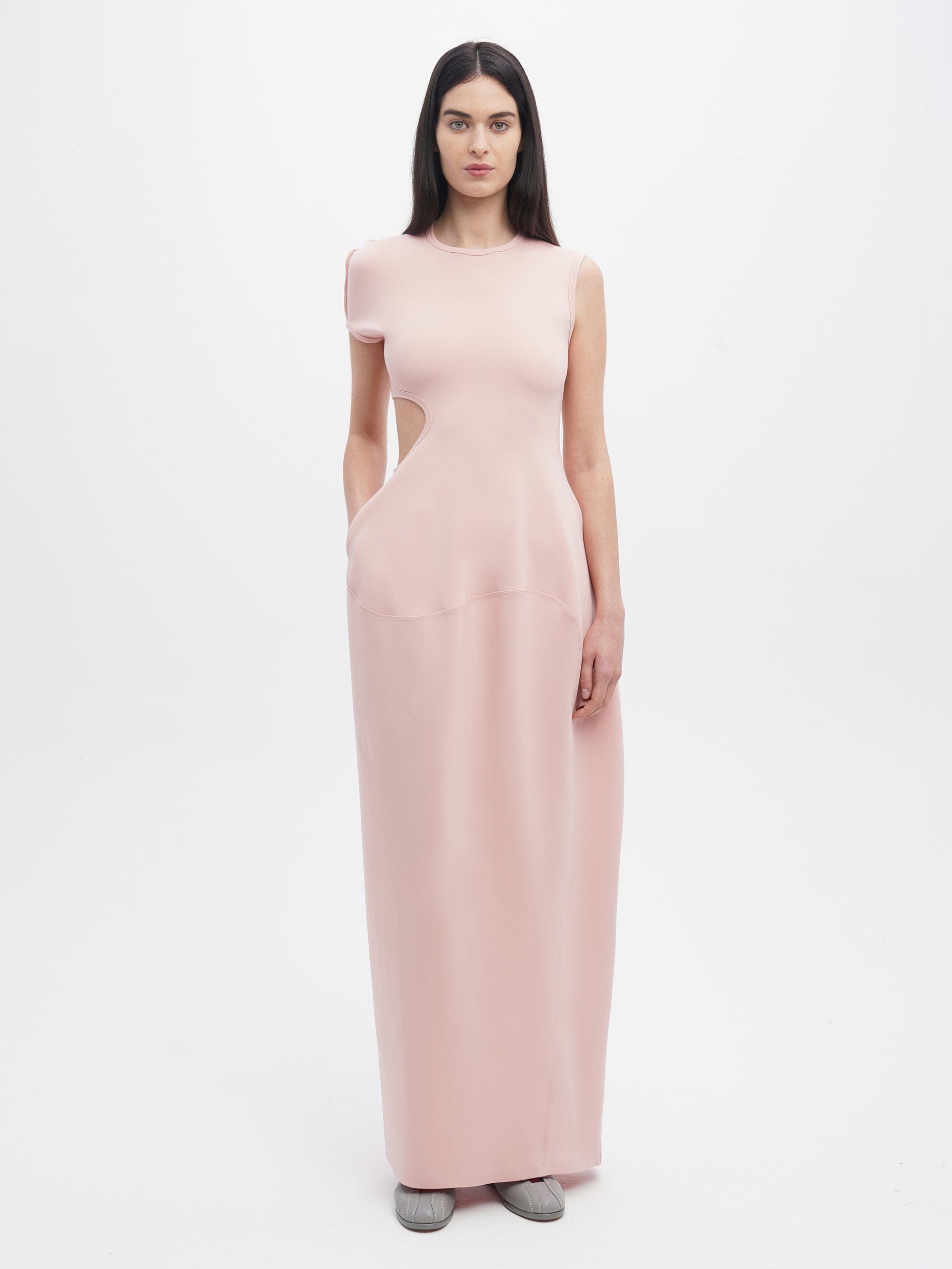 Asymmetric Maxi Dress