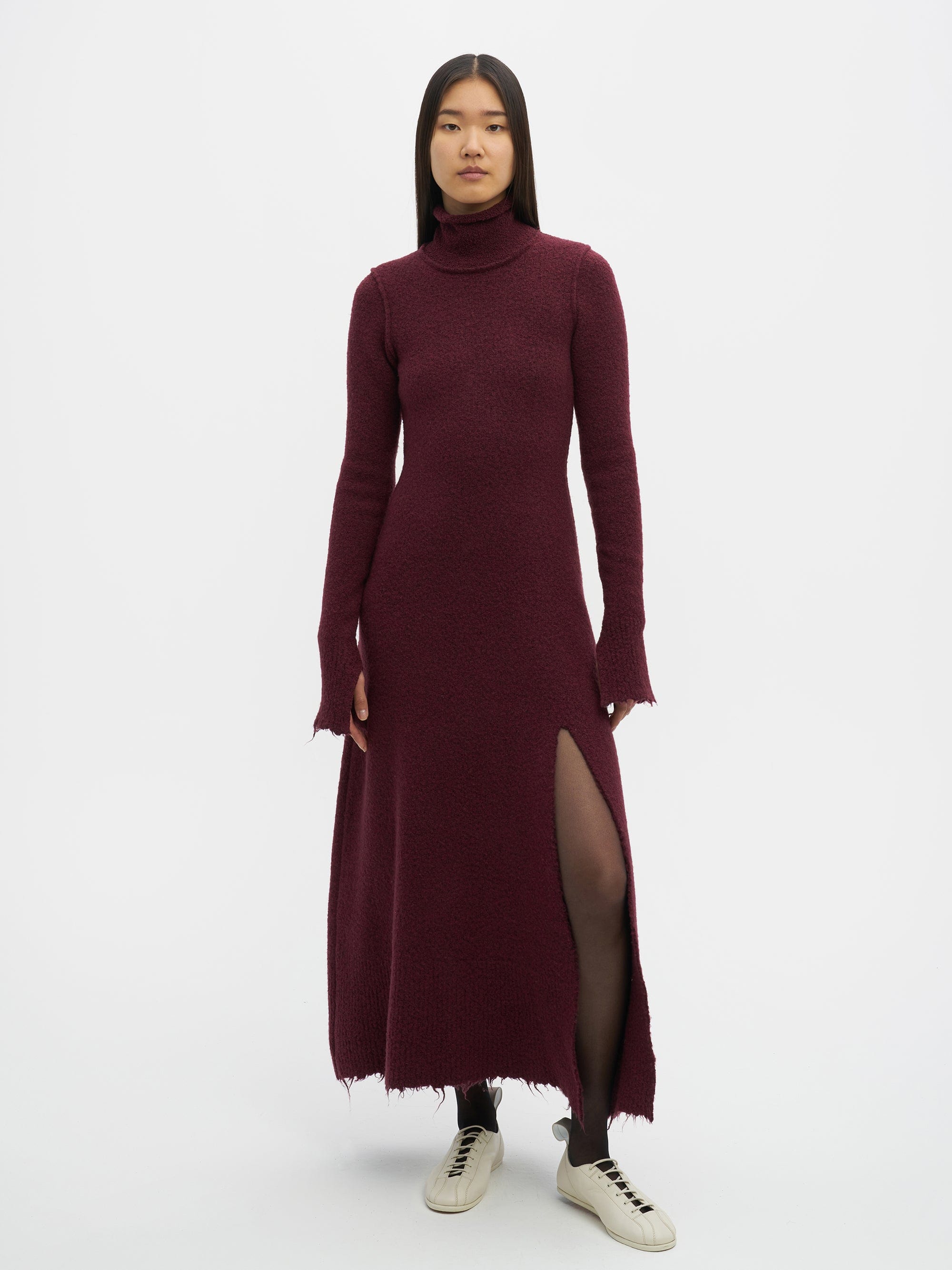 Boucle Maxi Dress