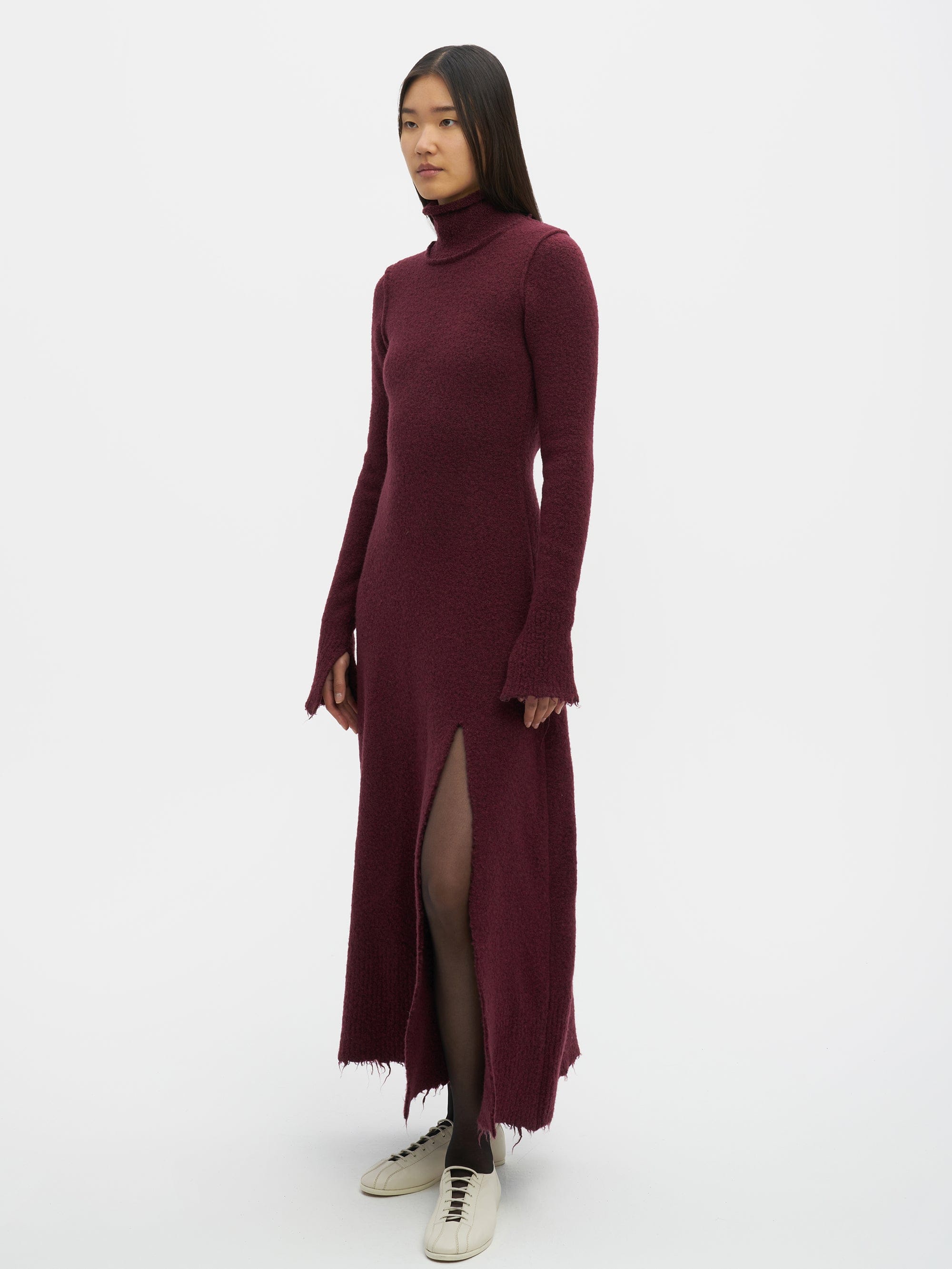 Boucle Maxi Dress