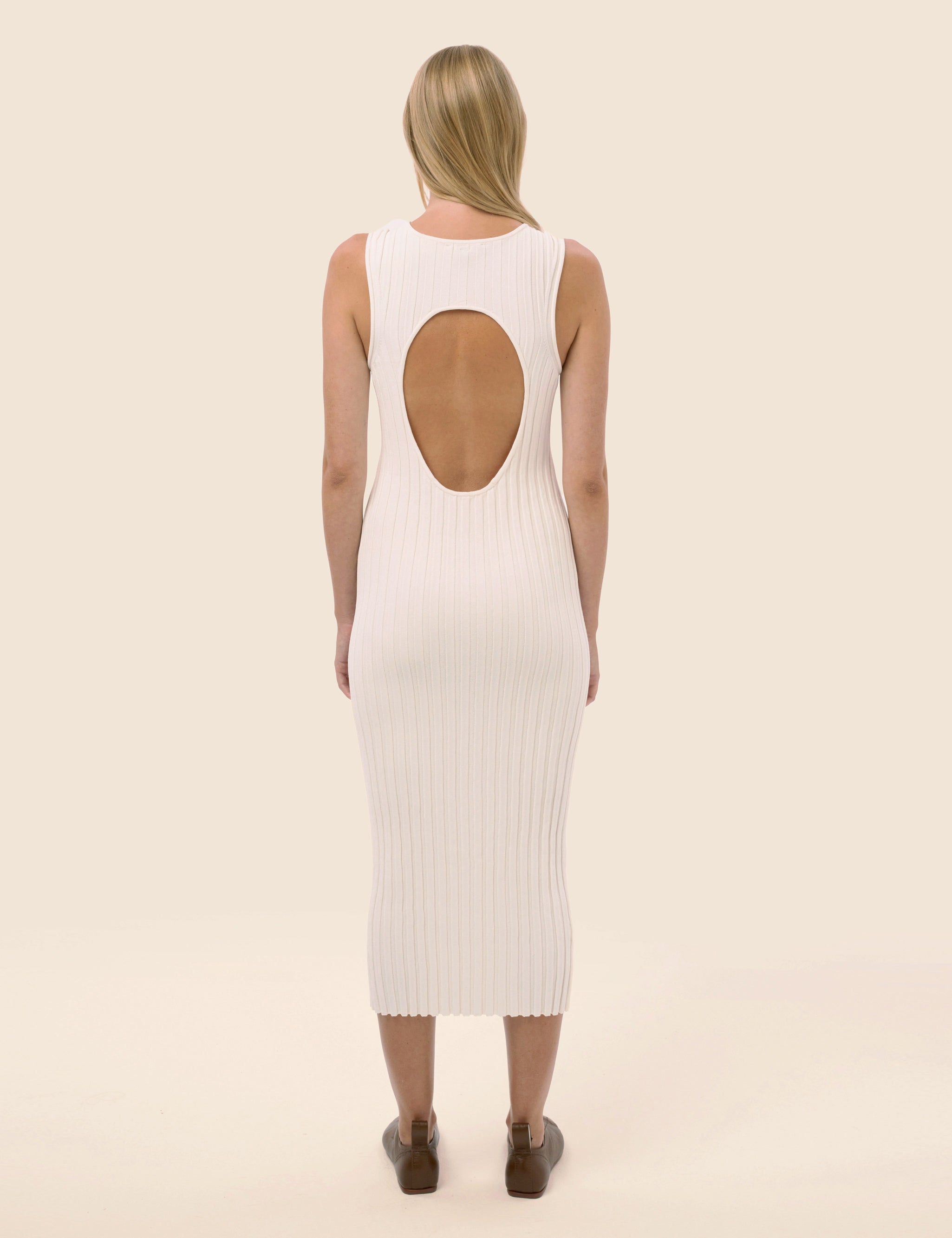 Knitted Rib Dress