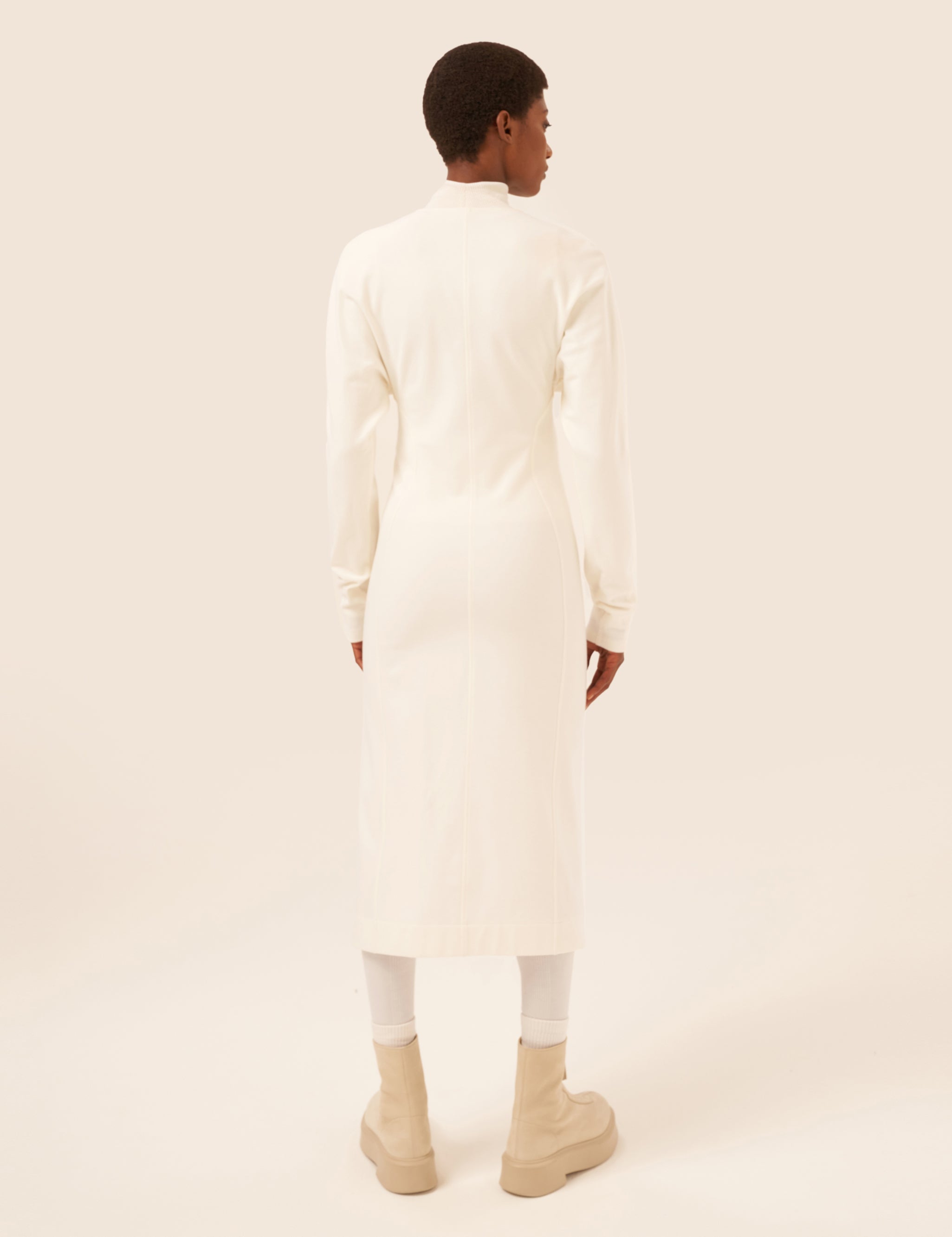 Sculpted Zip Dress