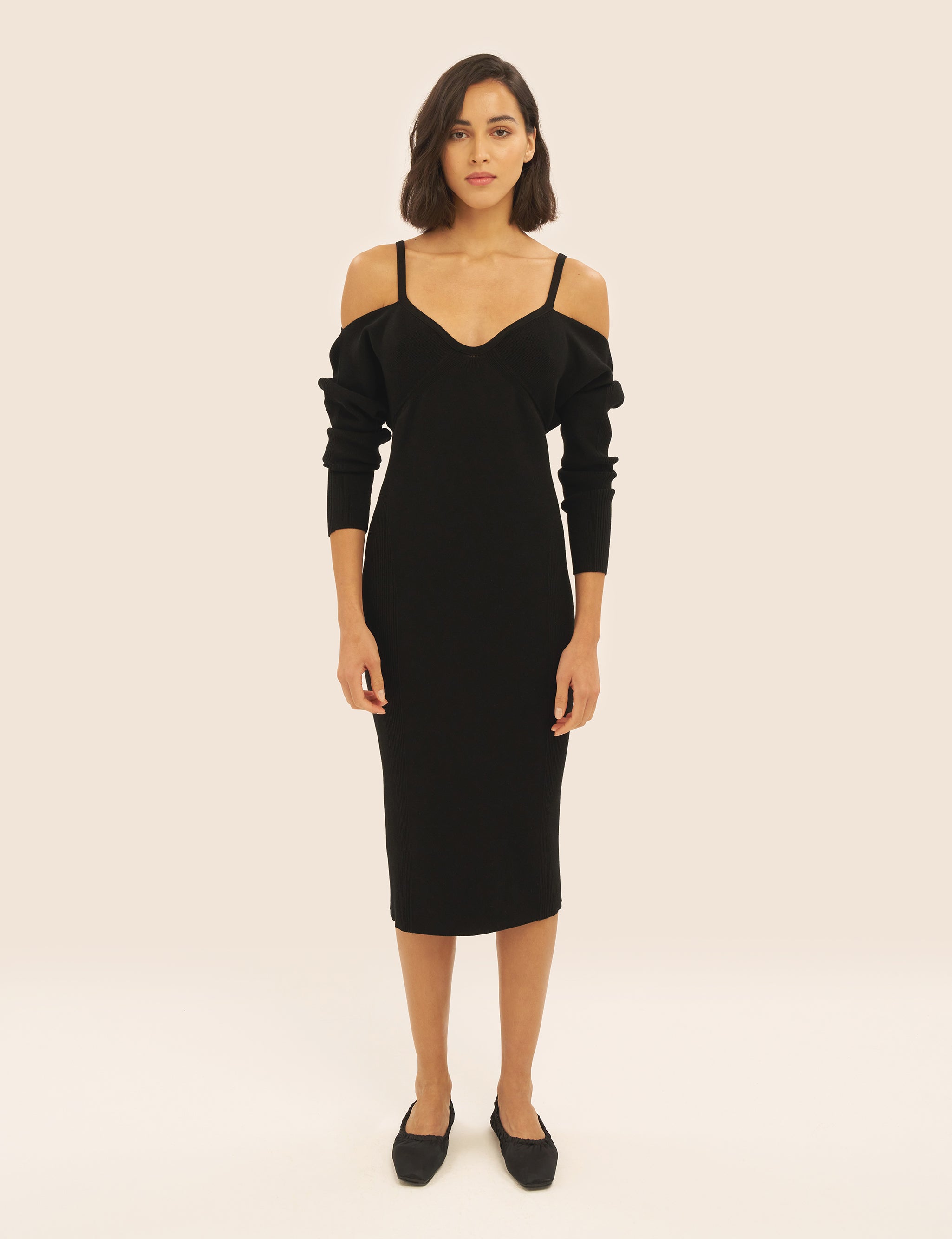 Technical Knit Dress