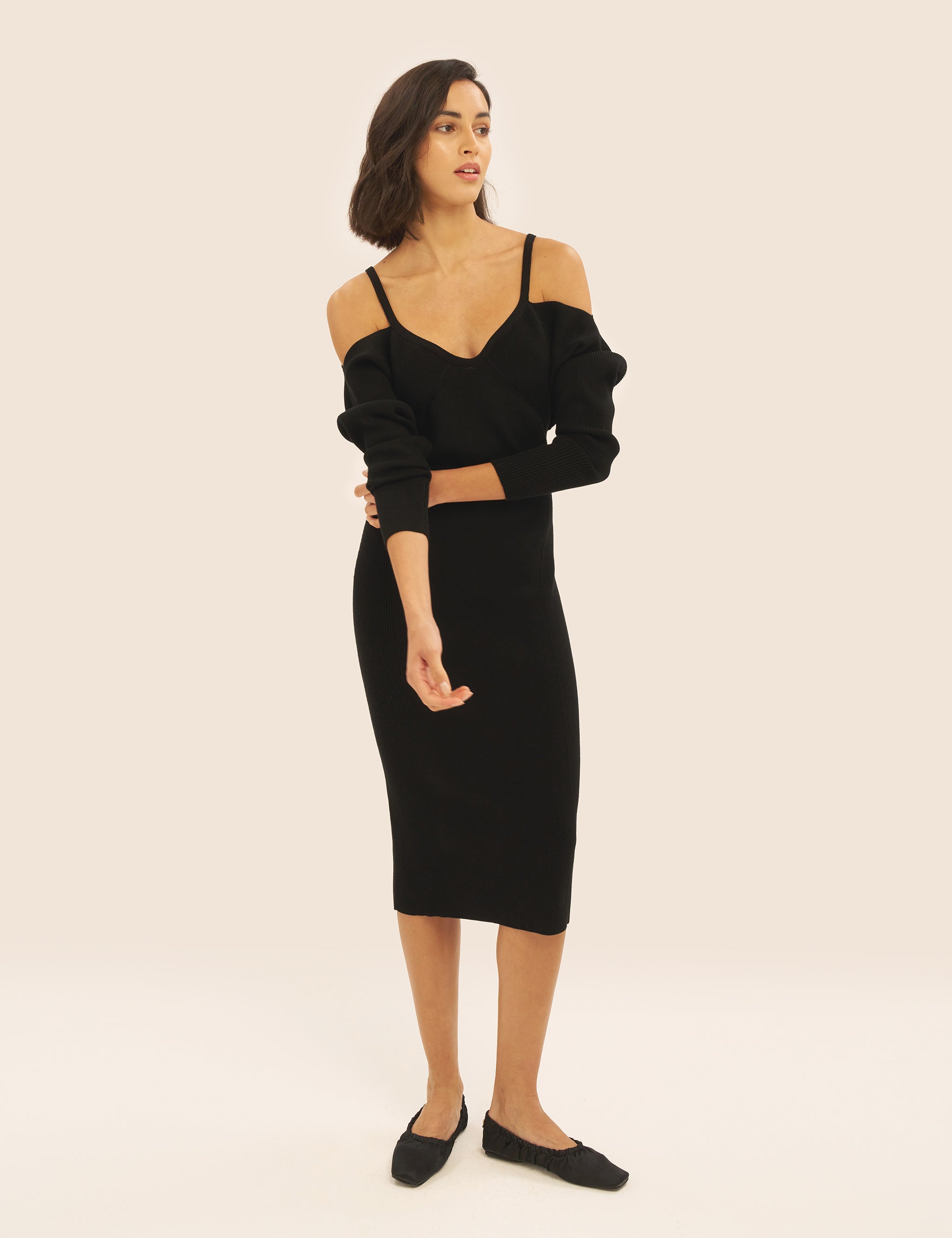 Technical Knit Dress