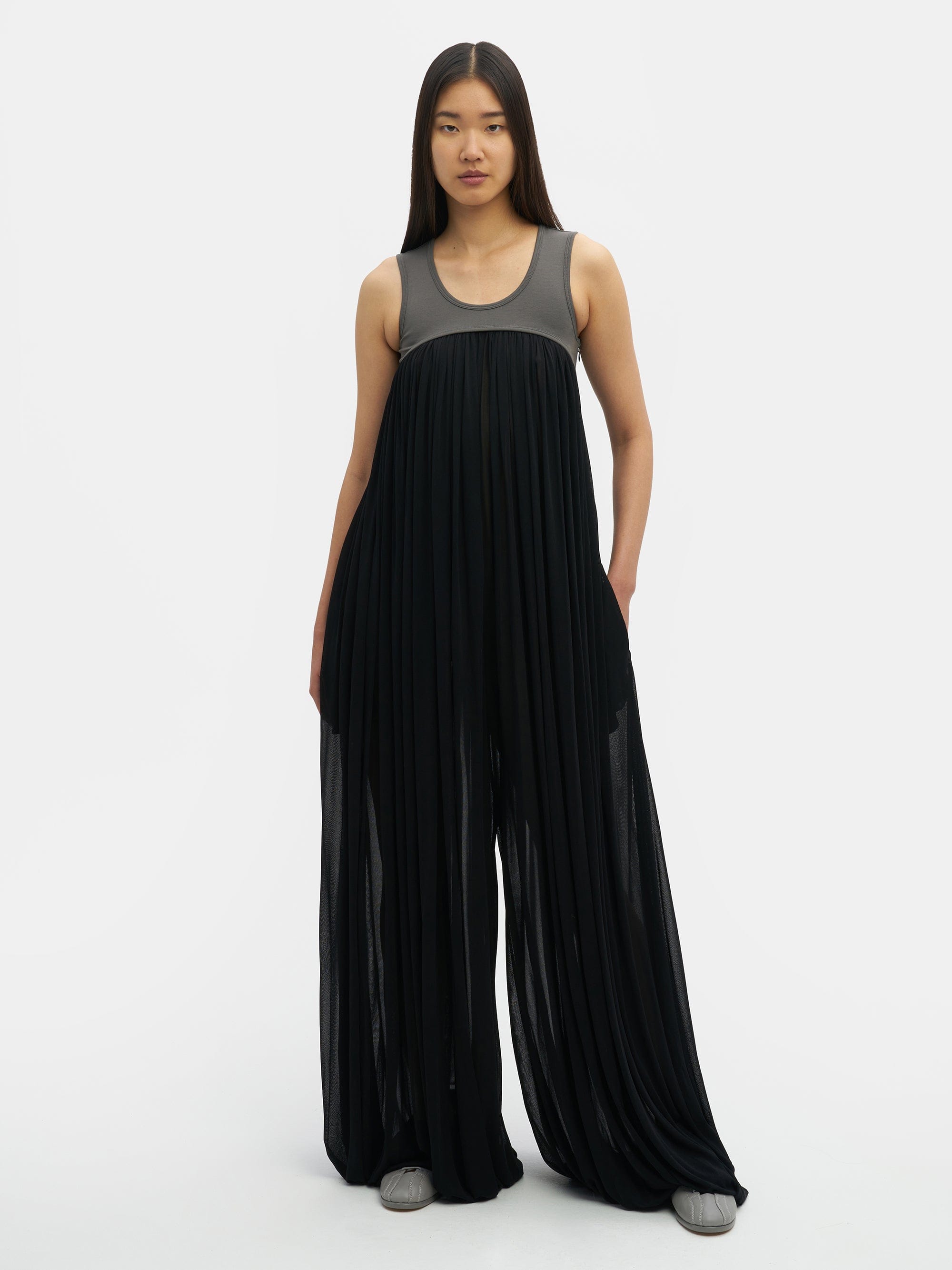 Gathered Jumpsuit