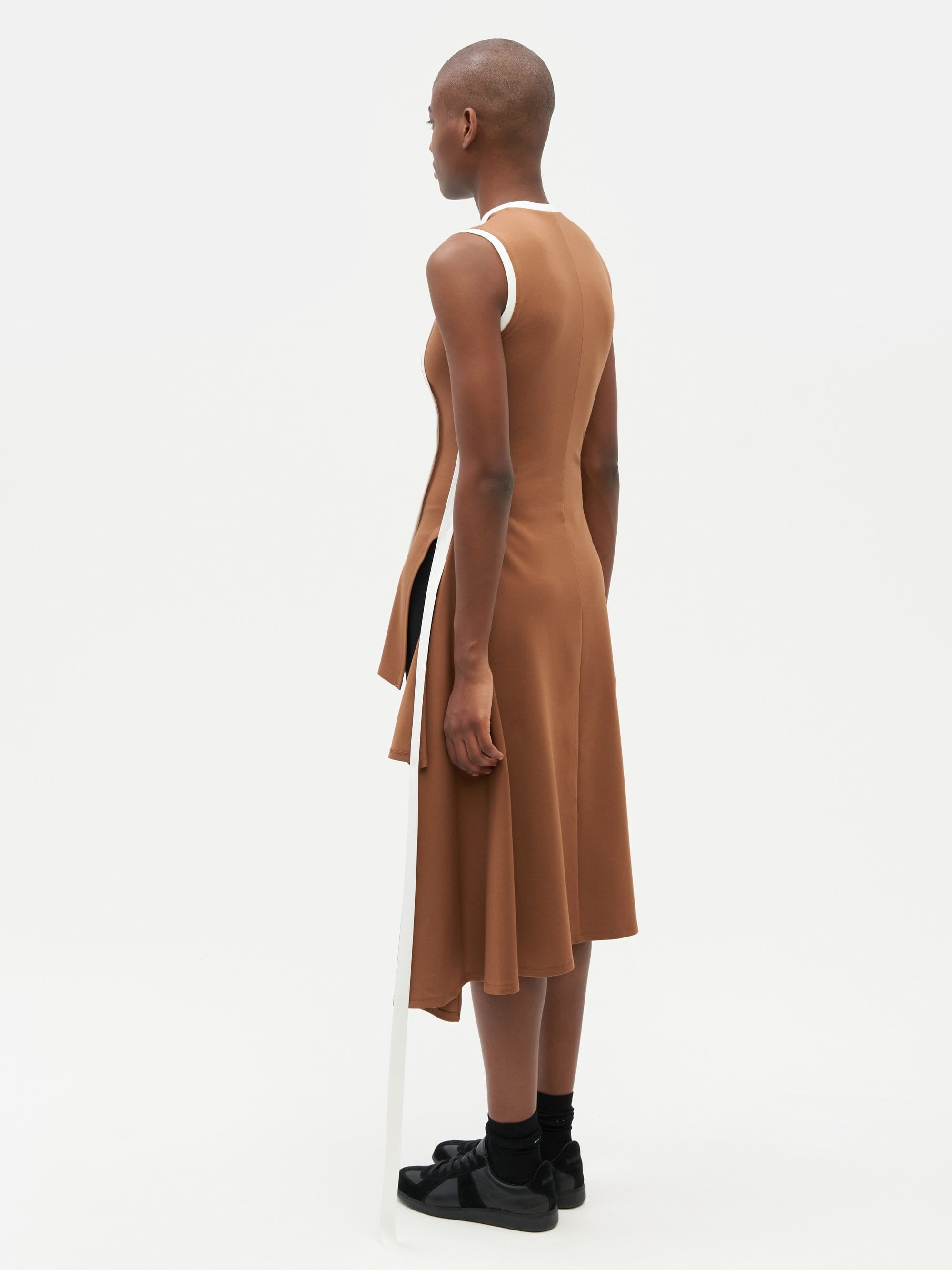 Wrap Dress Brown