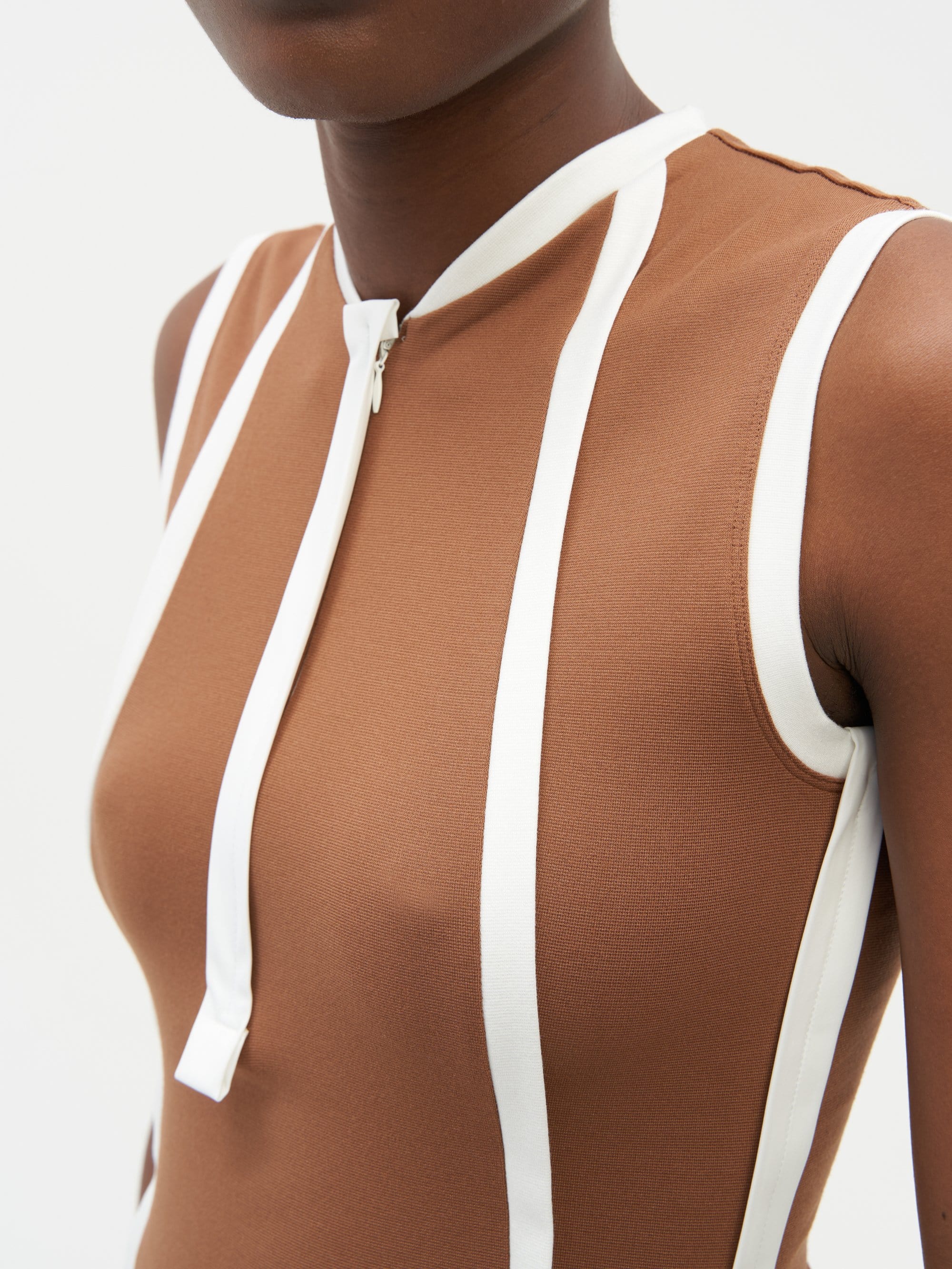 Wrap Dress Brown