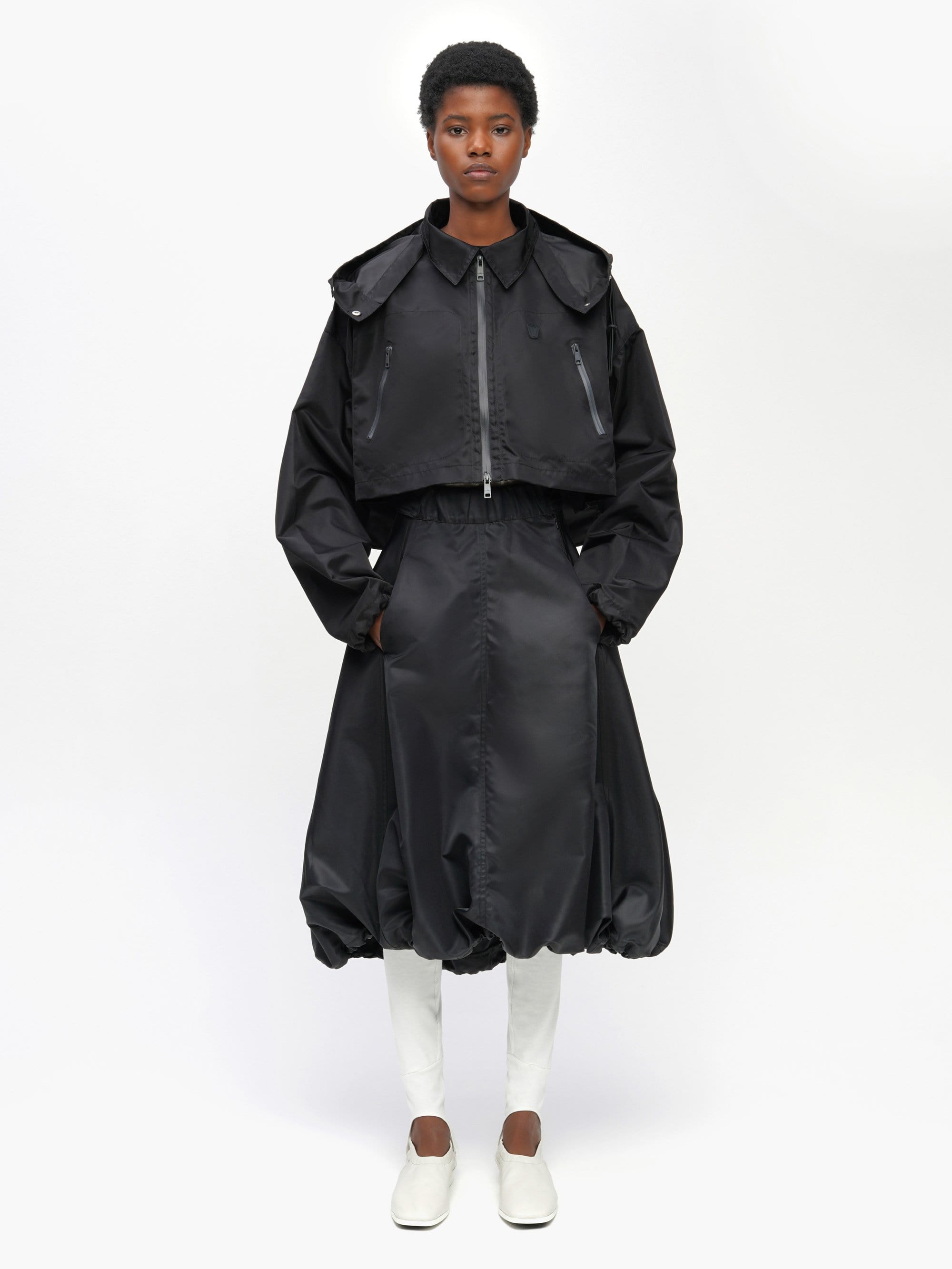 Cropped Parka