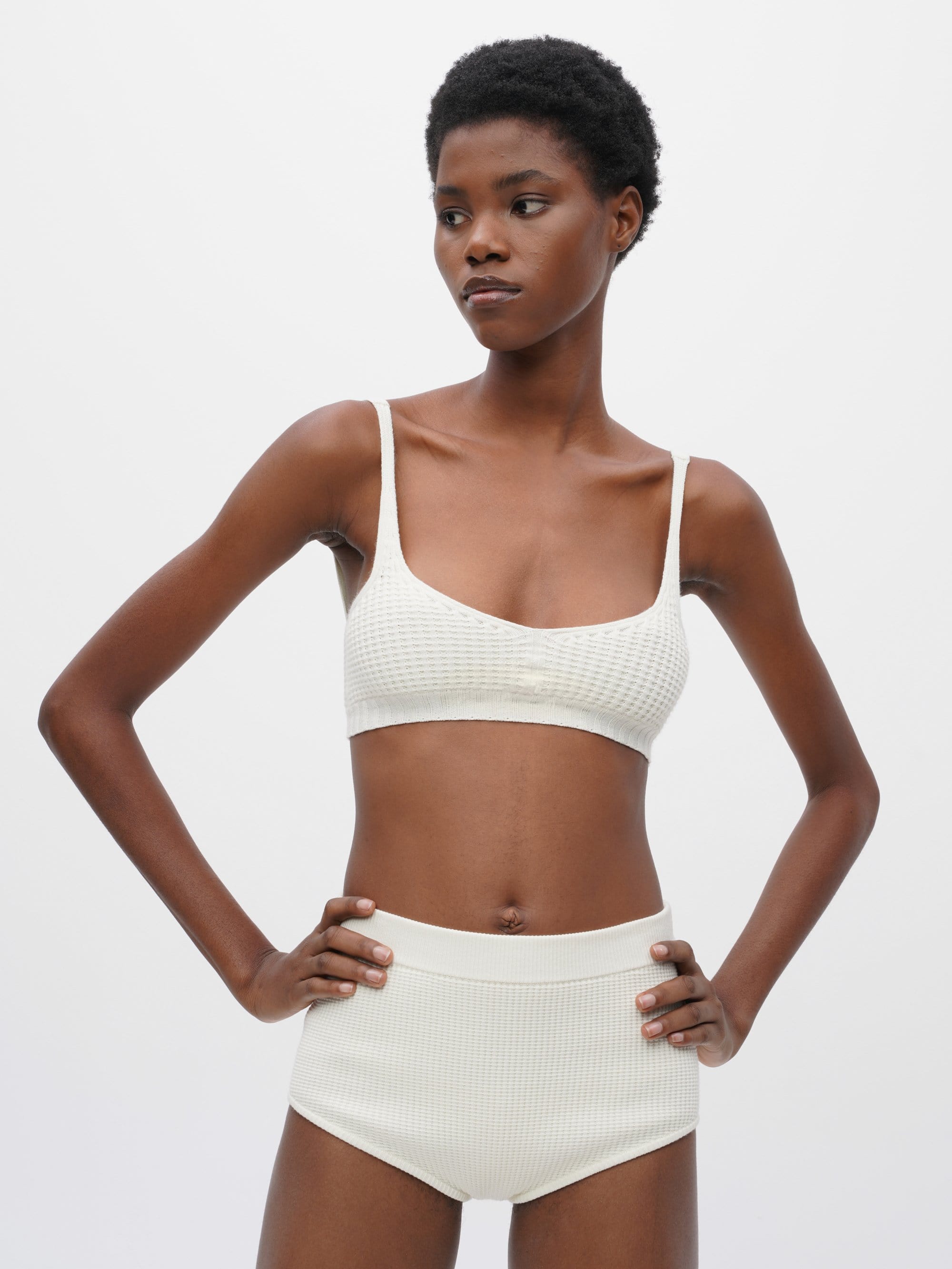 Waffle Knit Pant