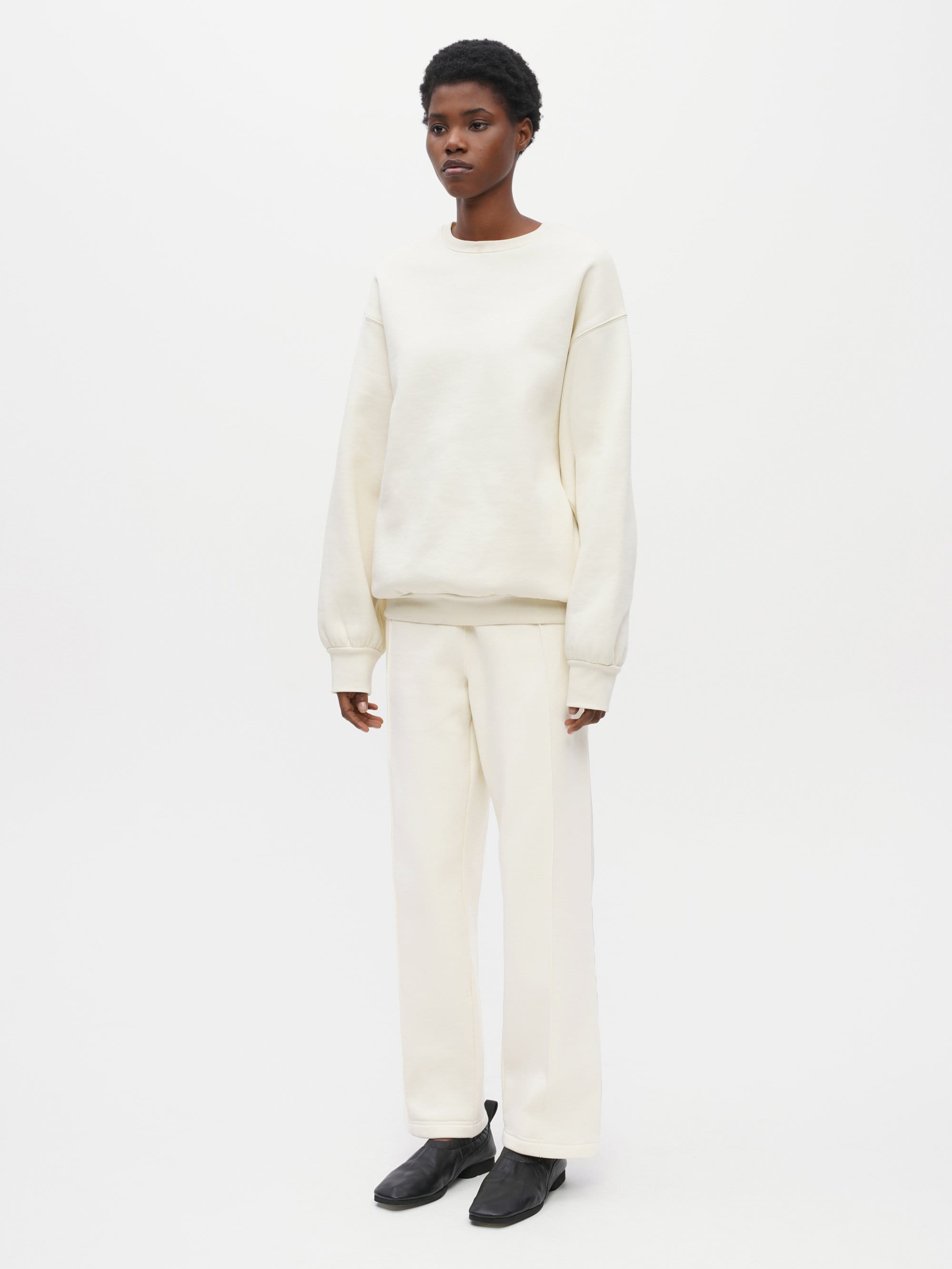 Unisex Pocket Sweatshirt White