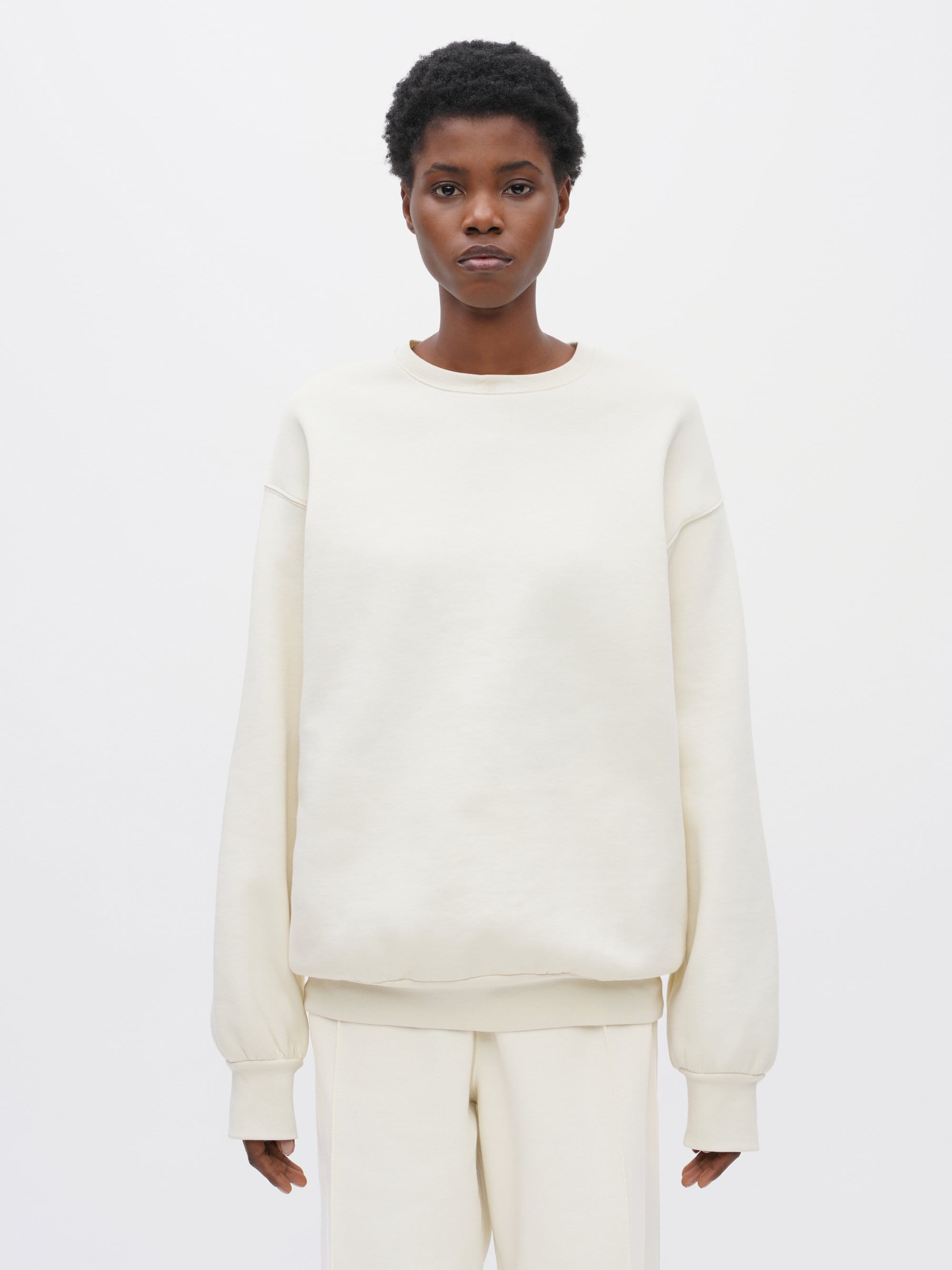 Unisex Pocket Sweatshirt White