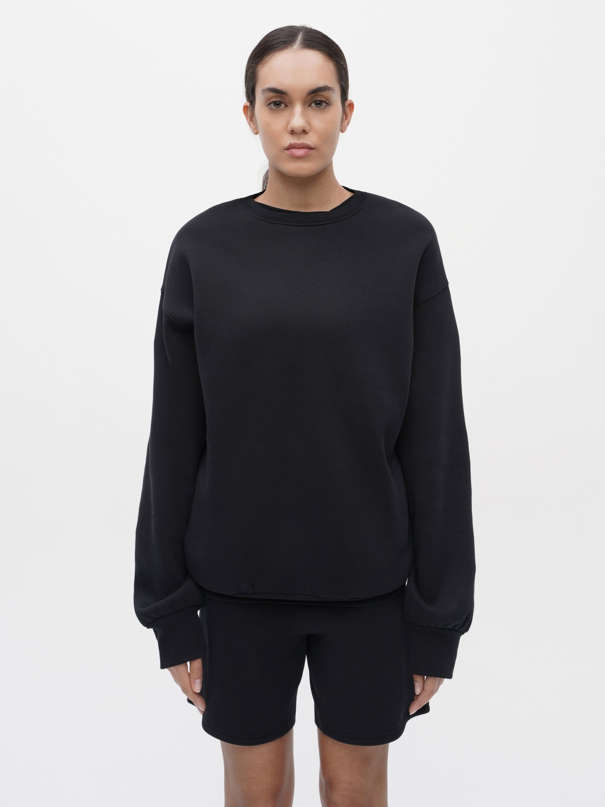 Unisex Pocket Sweatshirt Black