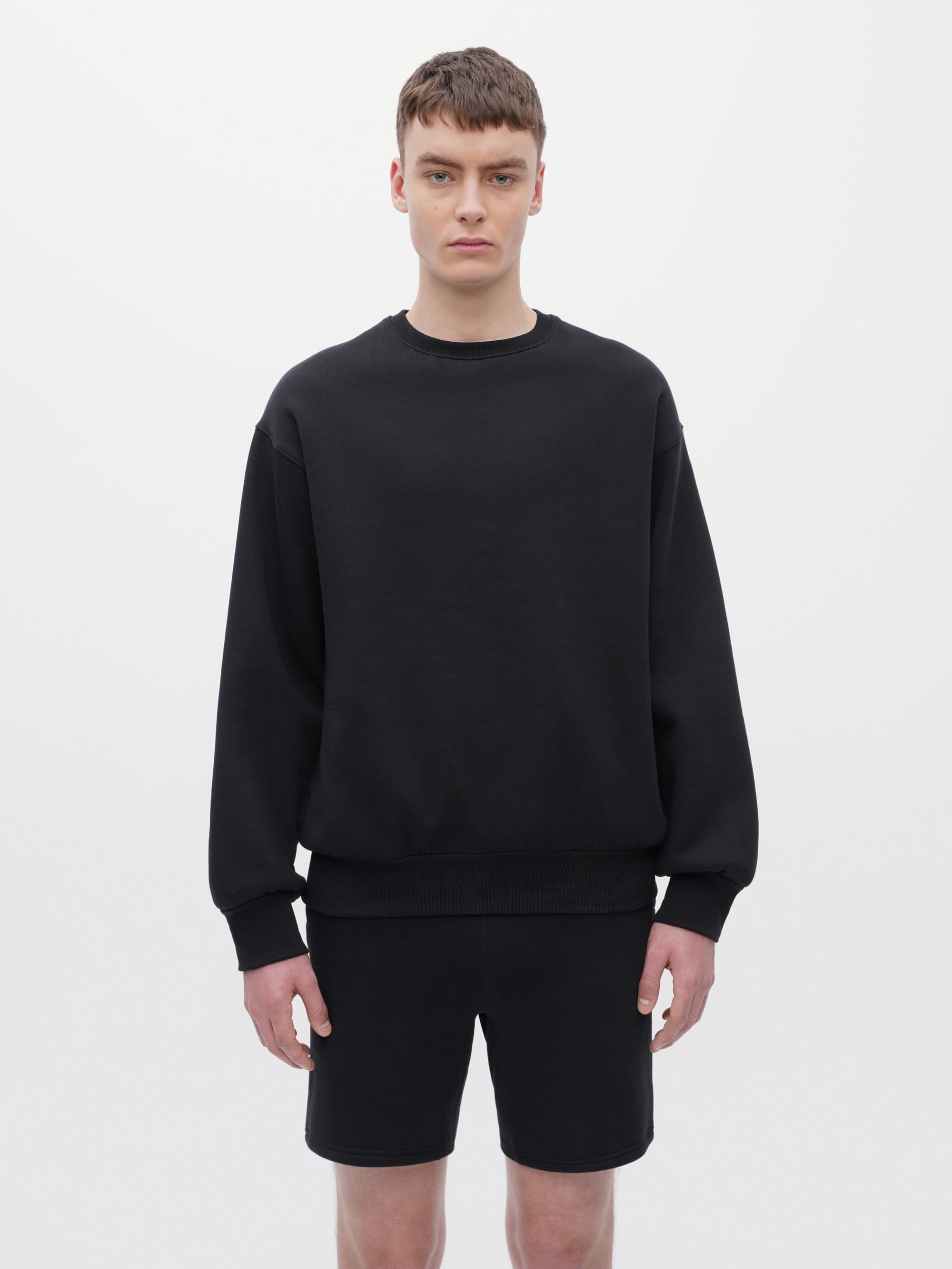Unisex Pocket Sweatshirt Black