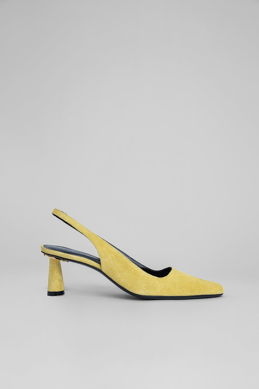 Diana LEMON Suede Leather