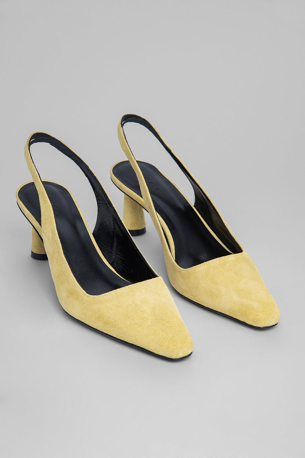 Diana LEMON Suede Leather