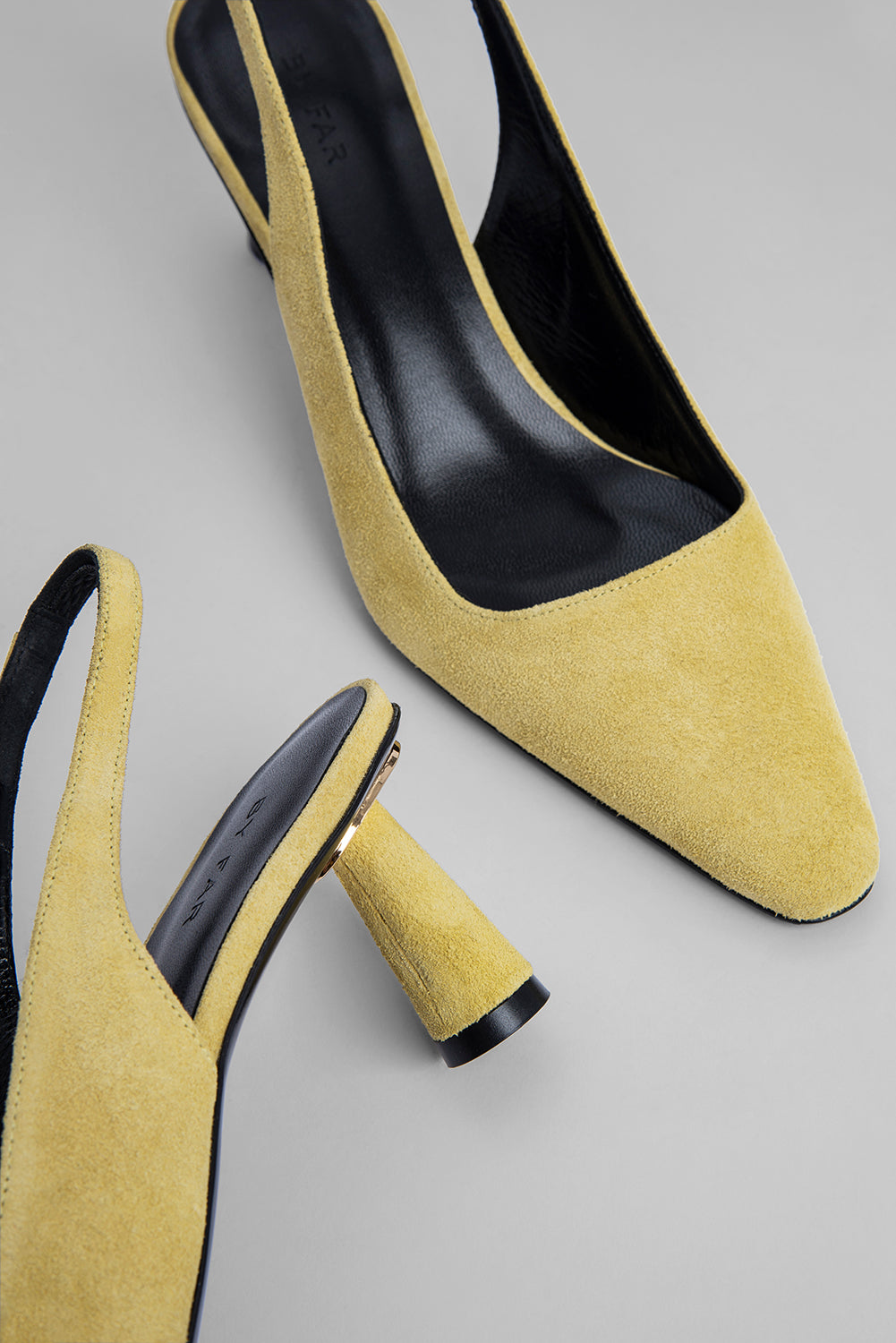 Diana LEMON Suede Leather