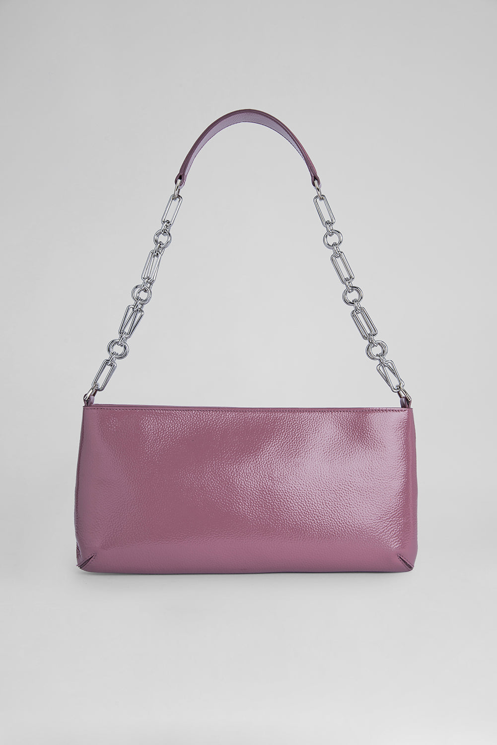 Holly Lavender Gloss Grained Leather