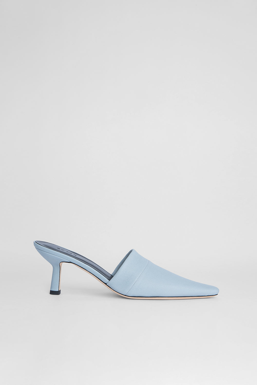 Cynthia Light Blue Stretch Leather